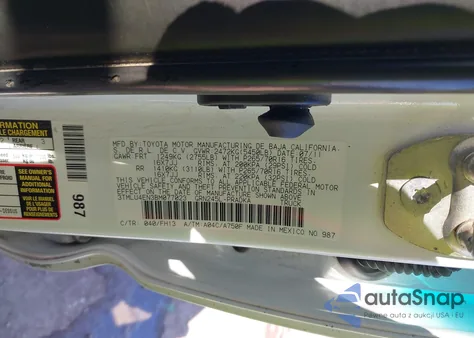 2011 Toyota Tacoma Base V6 from USA, damaged, VIN 3TMLU4EN3BM077023